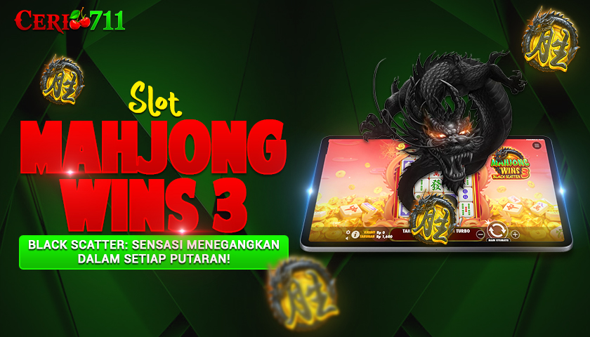 Slot Mahjong Wins 3 – Black Scatter: Sensasi Menegangkan dalam Setiap Putaran!