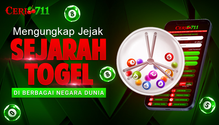 Mengungkap Jejak Sejarah Togel di Berbagai Negara Dunia