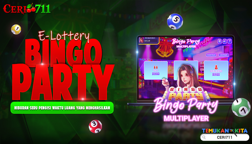 E-Lottery Bingo Party: Hiburan Seru Pengisi Waktu Luang yang Menghasilkan