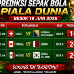Prediksi Sepak Bola Piala Dunia Besok 19 Juni 2026 Bersama Ceri711