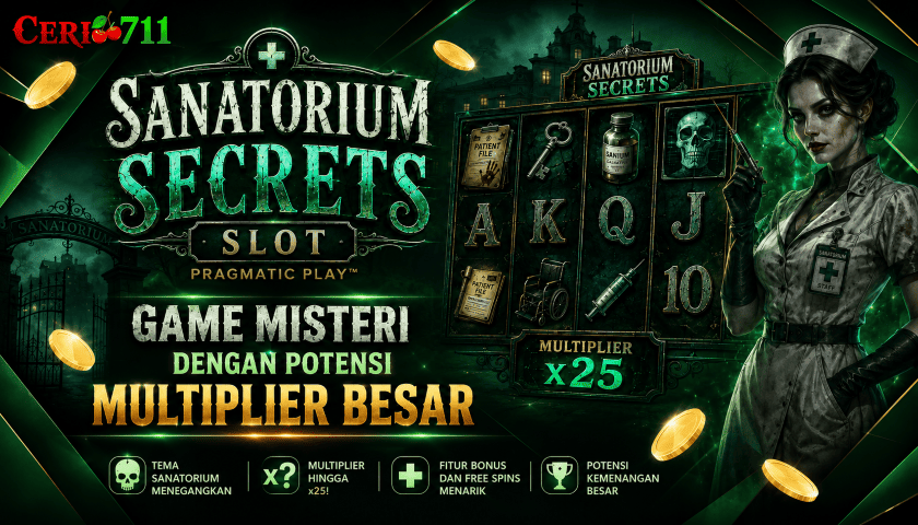 Sanatorium Secrets Slot Pragmatic Play: Game Misteri dengan Potensi Multiplier Besar