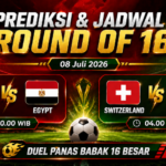 Prediksi dan Jadwal Round of 16: Argentina vs Egypt, Switzerland vs Colombia