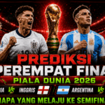 Prediksi Perempat Final Piala Dunia 2026: Norwegia vs Inggris dan Argentina vs Swiss, Siapa yang Melaju ke Semifinal?