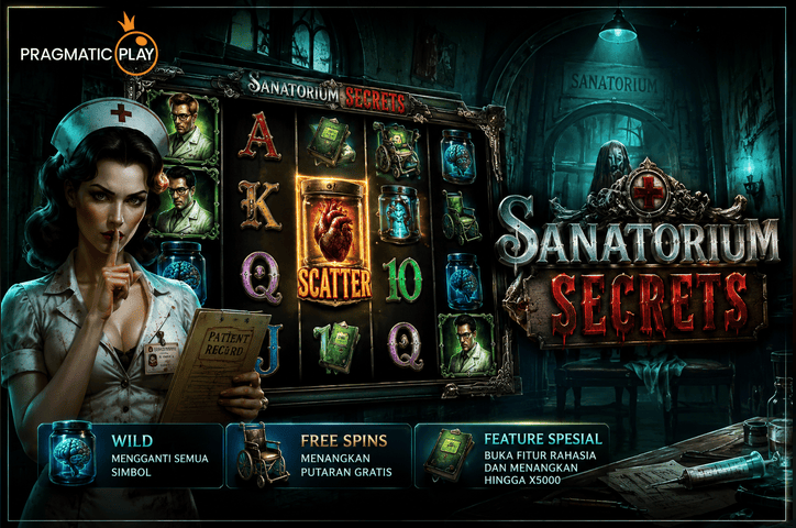 Sanatorium Secrets Slot Pragmatic Play: Game Misteri dengan Potensi Multiplier Besar