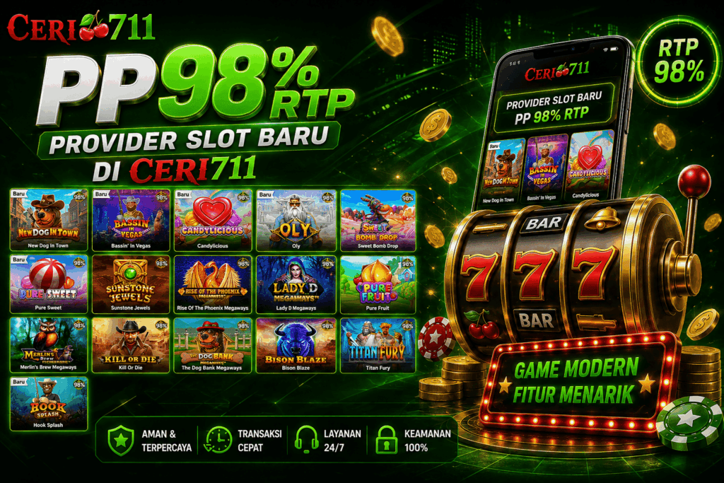 PP 98% RTP di Ceri711: Provider Slot Baru dengan Fitur Modern dan Pilihan Game Menarik