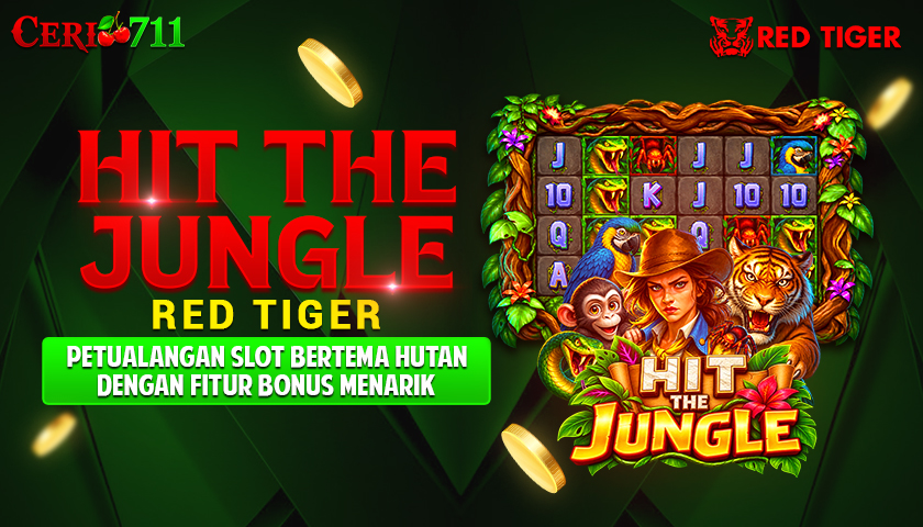 Hit The Jungle Red Tiger: Petualangan Slot Bertema Hutan dengan Fitur Bonus Menarik