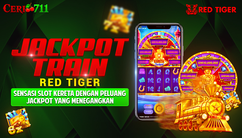 Jackpot Train Red Tiger: Sensasi Slot Kereta dengan Peluang Jackpot yang Menegangkan
