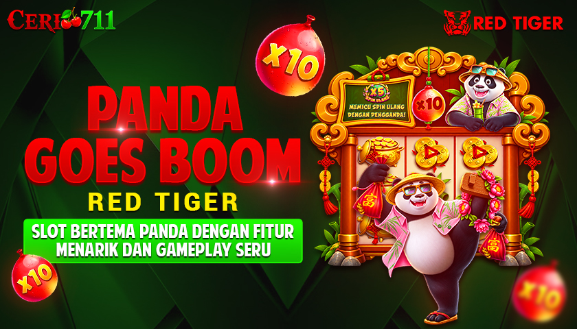 Panda Goes Boom Red Tiger: Slot Bertema Panda dengan Fitur Menarik dan Gameplay Seru